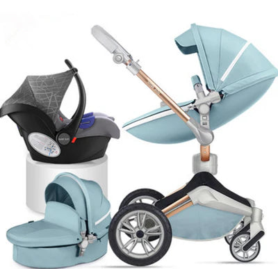 Lightweight 3-in-1 Baby Stroller & Pram